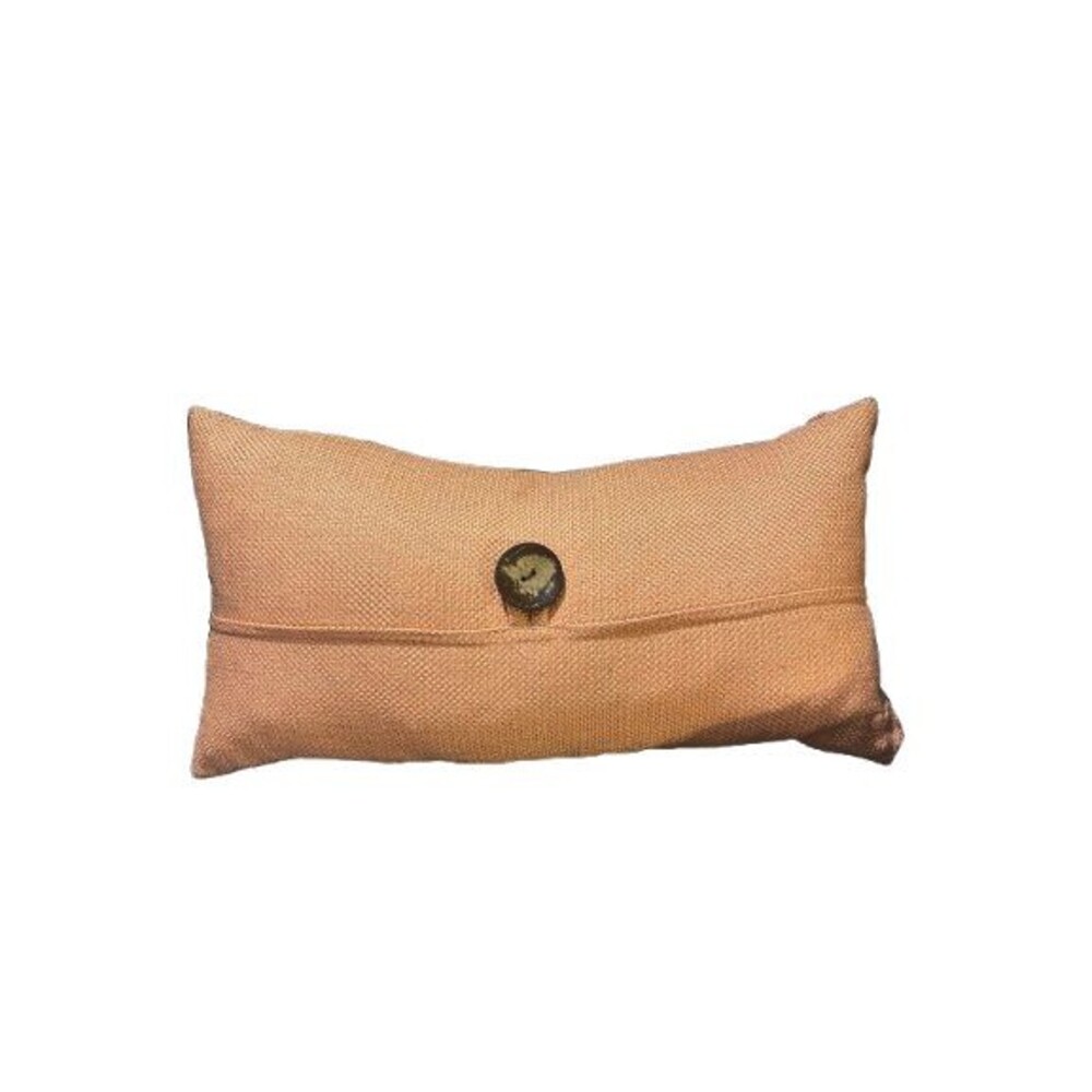 Decorative Pillow Button Accent Throw Pillow Home Decor